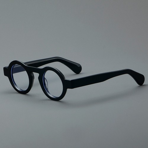 Thick acetate retro round - thick,