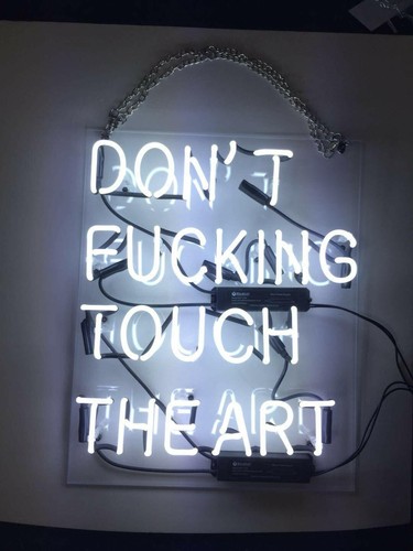 Don fvcking touch - don't, art