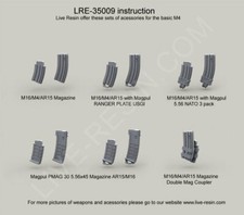 Live Resin 1/35 #35009 M4/M16