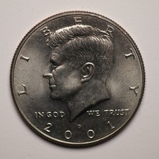 2001 D Kennedy Half Dollar US