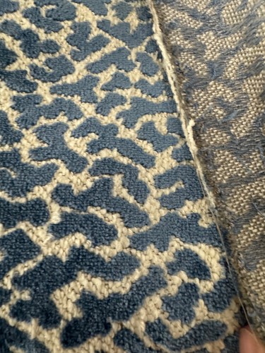 Tobago fabric celeste - fabric, by
