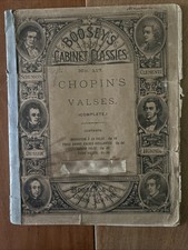 Boosted Cabinet Classics N 117 Choplin’s Valses Complete Sheet Music