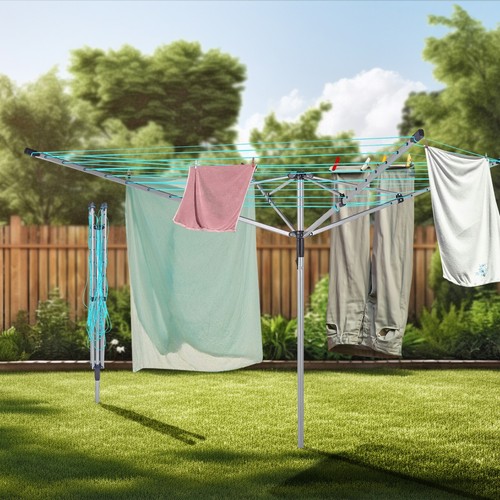 New clothes airer arm rotary - new,