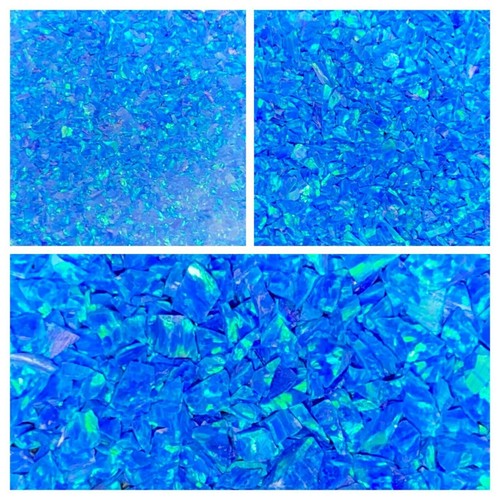 Crushed opal pacific blue - opal,