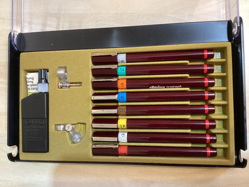 Rotring isograph drawing pens - rotring,