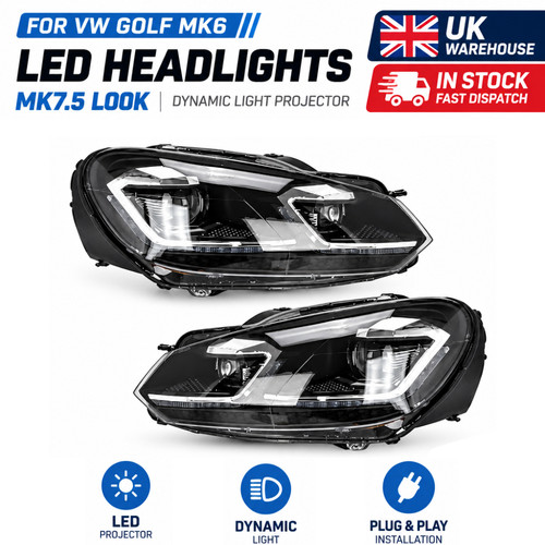 Led headlights for golf - led,