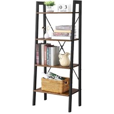 4-Tier Bookcase Multifunction