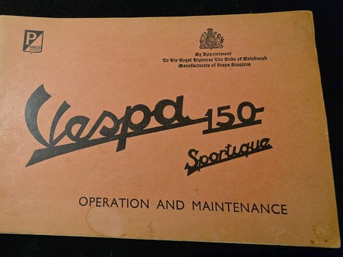 Vespa douglas piaggio - vespa, 150