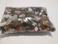 Assorted Mixed Agate and Quartz  Chips 250 grams at £3.00 plus £3.00 P&P.