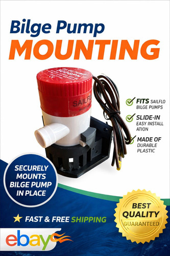 Boat marine bilge pump base - boat,