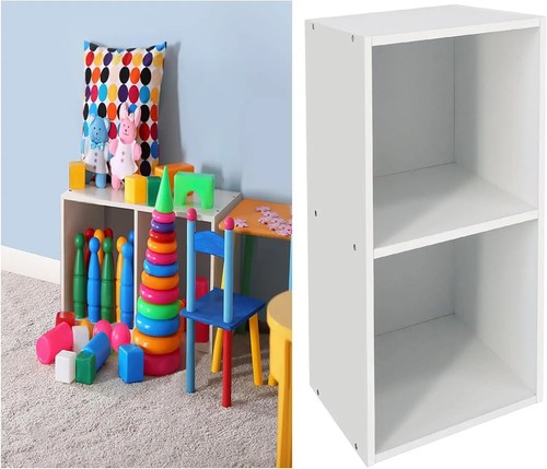 Wooden cube bookcase 4 - 2, 3