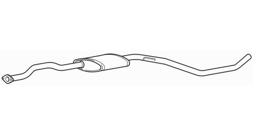 Quality centre exhaust middle - centre,