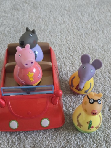 Peppa pig weeble car with - peppa, 4