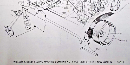Threading diagram for willcox - for,