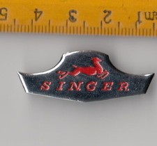 Vintage SINGER Car Logo brooch