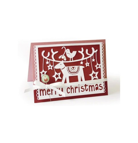 Sizzix thinlits die merry - sizzix,
