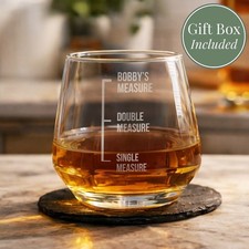 Personalised 3 Measures Whisky