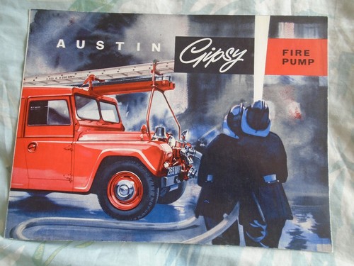 Austin gipsy fire pump - austin,