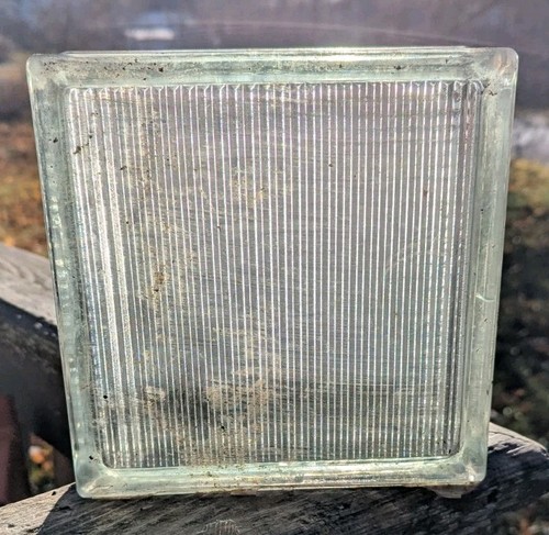 Vintage reclaimed glass blocks - glass,