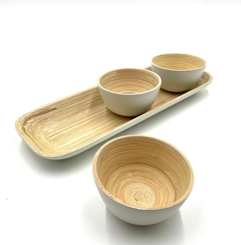 Dipping bowls tray - bowls,