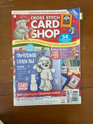Cross stitch card - stitch, shop