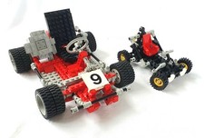 LEGO Technic 8842 Go-Kart & 8832 Roadster - Complete Vintage 80s