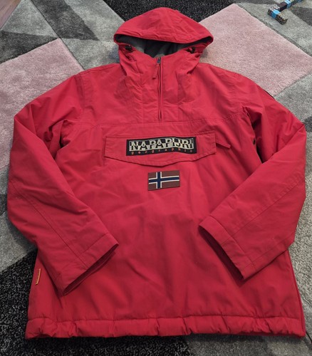 Napapijri red taped seam - red,