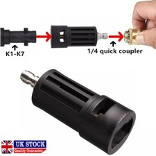 Quick Connect Quick Release Pressure Washer Gun Adapter For Karcher K To 1/4"