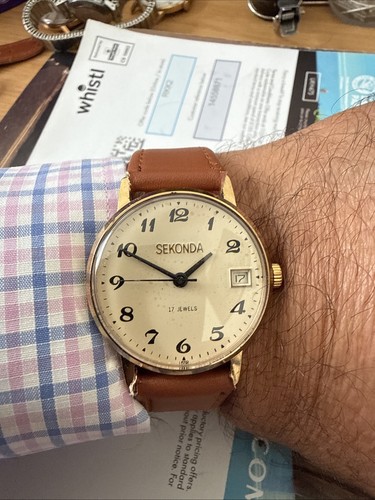 Vintage sekonda mechanical - sekonda,