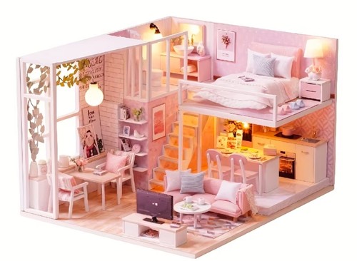 Diy miniature dollhouse - diy, 1:24