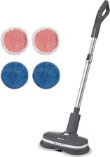 PowerGlide Cordless Rechargeable Hard Floor Cleaner and Polisher with 4 Cleaning