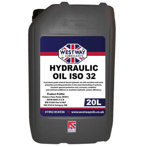 Hydraulic oil iso for - 32,