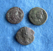  RARE Lot (3) Roman Bronze/