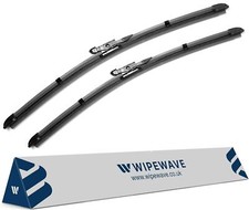 2pcs Wiper blades Set for BMW 5 Series 03-10 Front Windscreen | WipeWave