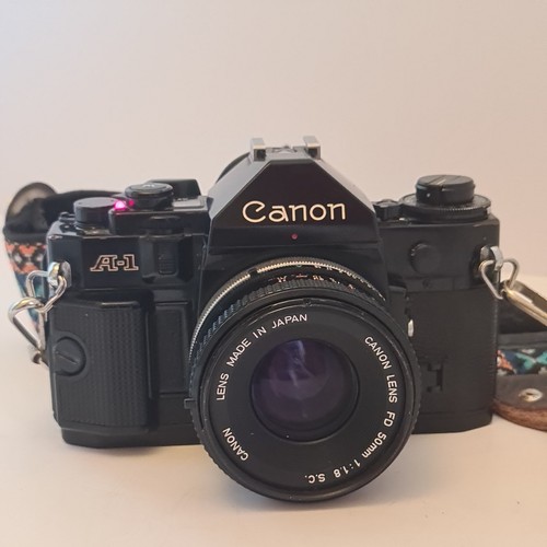 Canon 35mm slr - a-1, camera