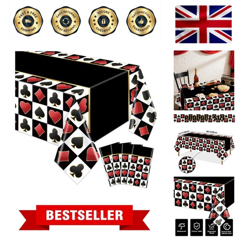 Pcs casino tablecloths - 4,