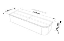 OAK Bullnose Feature Tread Kit .OAk Plywood Riser.   Left and Right available.