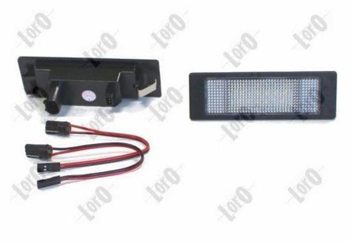 Licence plate light pair - light, loro