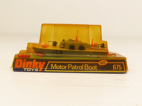 Dinky 675 motor - boat, ln