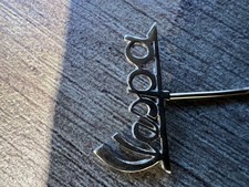 Vintage Vespa Piaggio logo Motorcycle stick pin badge