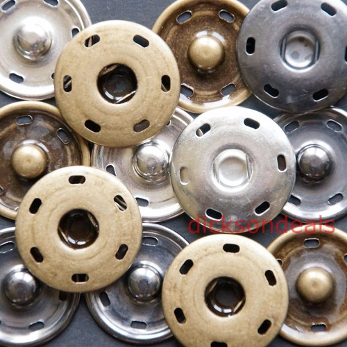 25mm large metal snap - 25mm,