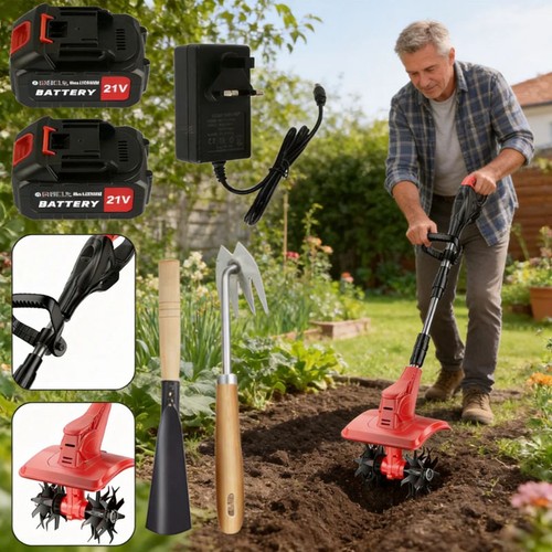 Cordless cultivator rotavator - cordless,
