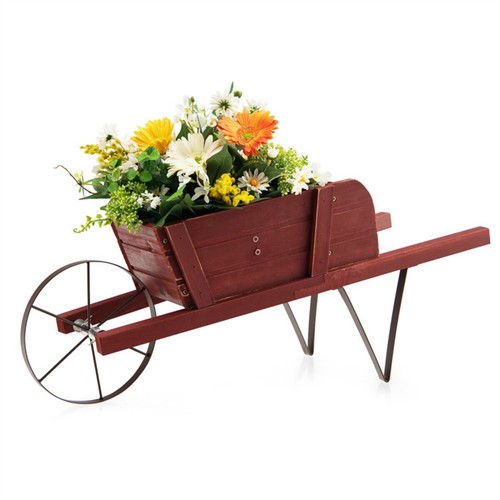 Wheelbarrow planter - 2, in