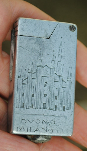 Ww2 trench art lighter milano - ww2,