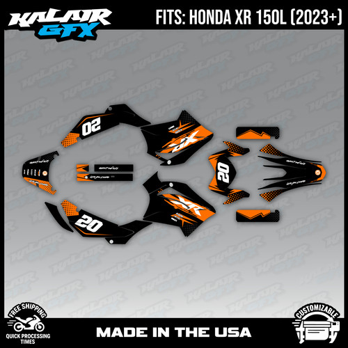 Graphics decal kit for - decal, honda