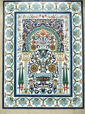 36" x 48" Hand painted Ceramic