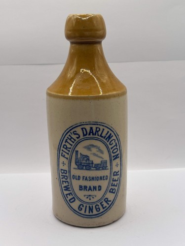 Old blue print stoneware