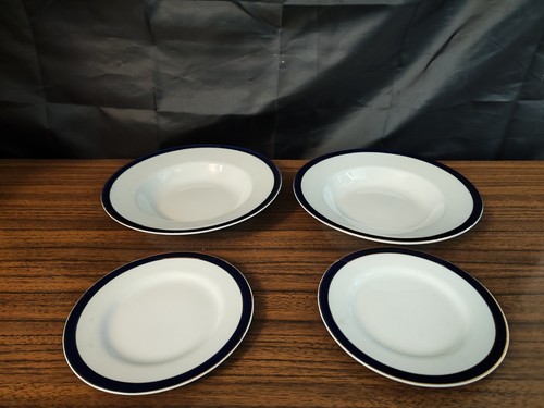 Empire ware white cobalt blue - ware,