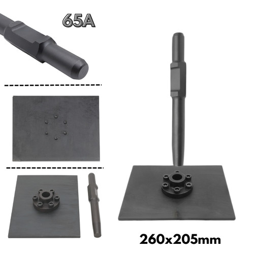 Hex drill 65a tamper plate - tamper,