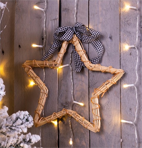 Natural wicker rustic - wicker, wooden
